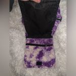 ⭐️Tie Dye Fabric Cross Body Bag Purse Purple Photo 1