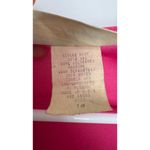 American Vintage 1970s Filigree hot pink disco jumpsuit USA made Size small - medium Photo 12