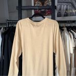 Nation Ltd Gloria Wrap Tie Mini Dress in Warm Sand Cotton Photo 12