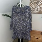 ANINE BING  | Lisette Blue‎ Floral Dress | Large Photo 5