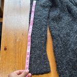 Free People  Charcoal Knit Cardigan Over Size Photo 14