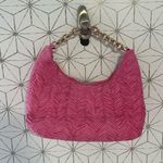 H&M  Pink Straw Chain Shoulder Bag Photo 0