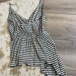 ZARA Polka Dot wrap Tank Top Photo 1