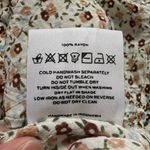 Faithfull the Brand Dress Beldhi Floral Mini Puff Sleeves Fit and Flare S Photo 7