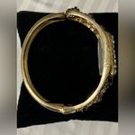 Vintage Elegant Gold and Black/Blue Women's Quartz Bracelet Watch Photo 4