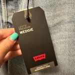 Levi's NWT Woman’s Levi Premium Wedgie High Rise Button Fly Tapered Leg Jeans Size 30 Photo 2