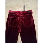 BLANK NYC  Womens Crybaby Velvet pants red Valentine's Day‎ Size 30 NWT Photo 5