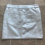 Rebecca Minkoff 🎉HP🎉 Myrah Silver Mini Skirt Size 4 NWT Photo 6