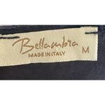 Bellambia Dress Linen Blue Eyelet Trim Italy Beach Boho Bow Lagenlook Coverup M‌ Size M Photo 4