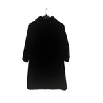 Vintage Borgazia by Sportowne Black Faux Fur Coat Jacket Size Large Mob Wife Photo 1