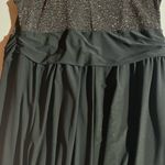 Love Squared  NIGHT 2X BLACK/GLITTER JUMPSUIT. MULTICOLORED GLITTER NWT Photo 3