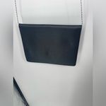 Flat cross body purse black with zipper Black Photo 6