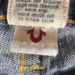 True Religion Jeans Women's Johnny Big T 29x25 Straight Denim Short Low Rise Photo 8