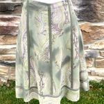 EXPRESS  Silk Paisley Skirt Photo 4