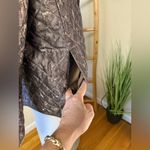 Chico's  Quilted Button Up Jacket Metallic Python Mauve 16/18 Photo 5