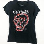 Bravado 5 Seconds of Summer Short Sleeve Black Tee Size L Photo 0