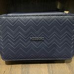 Missoni Exclusive Delta One Amenity Kit Blue Leather Travel Case Cosmetic Bag Photo 0