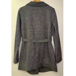 Merrell  Talley Select Regulate Sweater Jacket High Neck Snap Front Pockets Belt Photo 4