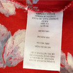 Kimchi Blue  x Urban Outfitters Floral Button-Front Mini Skirt in Red Size Small Photo 8