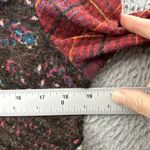 Ali Miles Tunic Top Patchwork Mixed Media Boho Artsy Paisley Floral Women Medium Purple Photo 6