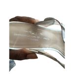 Brenda Zaro White Leather Heart Embellished Heels 37 Made In SpainT3589 Bridal Size 6 Photo 6