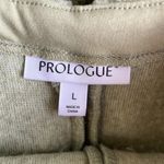 Prologue  Light Green Sherpa Fleece Pullover Sweater Photo 6