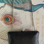 Guess black sparkling shimmering glitter embellished small mini minaudiere chain bag Photo 0