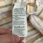 Madewell women’s medium Raw-Edged Hangout Tee in Branham Stripe Photo 7