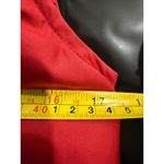 Nine West Separates Puffer Vest Womens Size Small Red Sleeveless Full Zip Photo 4