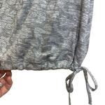 Columbia  Sportswear Gray Tonal Long Sleeve Drawstring Hem Top Size M Photo 3