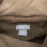 Aerie  Sweatshirt Women’s Medium Turtleneck Green Oversized Photo 1