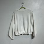 ZARA  White Varsity San Diego Sweatshirt Sz S Photo 10