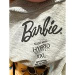 Barbie Graphic T Shirt Women's XXL Gray Hybrid Apparel Short Sleeve Photo 4