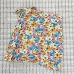 Loft Hydrangea Ruffle Wrap Skirt Photo 2