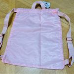 Disney NWT  Parks Bibbidi Bobbidi Boutique Bag Drawstring Backpack Pink Princess Photo 4