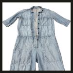 Gap 1969 Women’s Denim Boiler Suit Jumpsuit Chambray Utility Coverall Size S EUC Photo 14