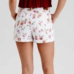 American Eagle ✨ Outfitters White Floral Print Mom Shorts✨ Photo 6
