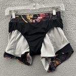 Lululemon Hotty Hot Low Rise Shorts 4" Veiled Floral Black Athletic Running W 4 Photo 3