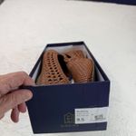 Birdies The Starling Cognac Woven Leather Loafer Flats Women's Size 9.5 Photo 1