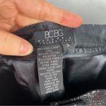 BCBGMAXAZRIA Vintage Wool Tinsel Straight Leg Trouser Pants Black Glam 90s 2 Photo 8