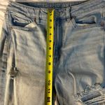 American Eagle  Jeans Size 6 Regular Inseam 27 inches Mom Straight Stretch Photo 4