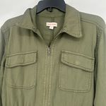 Knox Rose  Olive Green Utility Jacket Lightweight Pockets Elastic Waist Size XS Photo 1