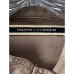 Anthropologie Daughters of the liberation Military Anorak Utility Cargo Jacket 8 Cotton Linen Photo 4