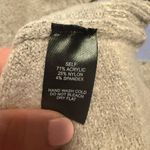 Lulu's Orange and Gray Crew Neck Sweater Soft Knit Casual Size M Photo 5