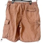Urban Outfitters  Tan Cargo Shorts‎ Relaxed Fit Women’s Size XL Photo 1
