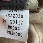 Calvin Klein VTG 90s/ Y2K Small Exposed Beige Stitch Wool Blazer. Button Lined. Photo 5