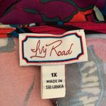 Ivy Road Floral Shift Dress Size 1X Multi Color Orange Photo 1