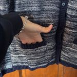 Tommy Hilfiger  Navy and Gray Cardigan Size Large Photo 1