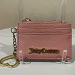 Juicy Couture  Pink Key & Card Holder with Gold Details Photo 0