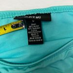 Apt. 9  String Turquoise Bikini Bottom Adjustable Side Strings - Size 6 Photo 4